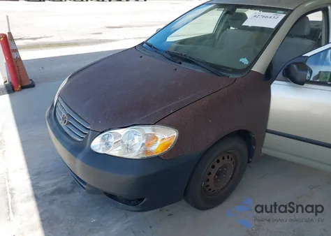 2003 Toyota Corolla Ce из США, поврежденный, VIN JTDBR32E030020102